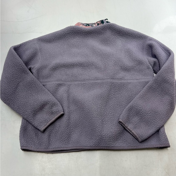 the North Face women’s purple fleece jacket M L130-13 - Picture 3 of 6